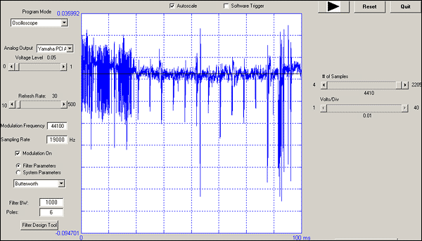 Oscilloscope Mode
